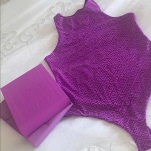 Brand New Never Worn - Purple Skim Fendi Body Suit!